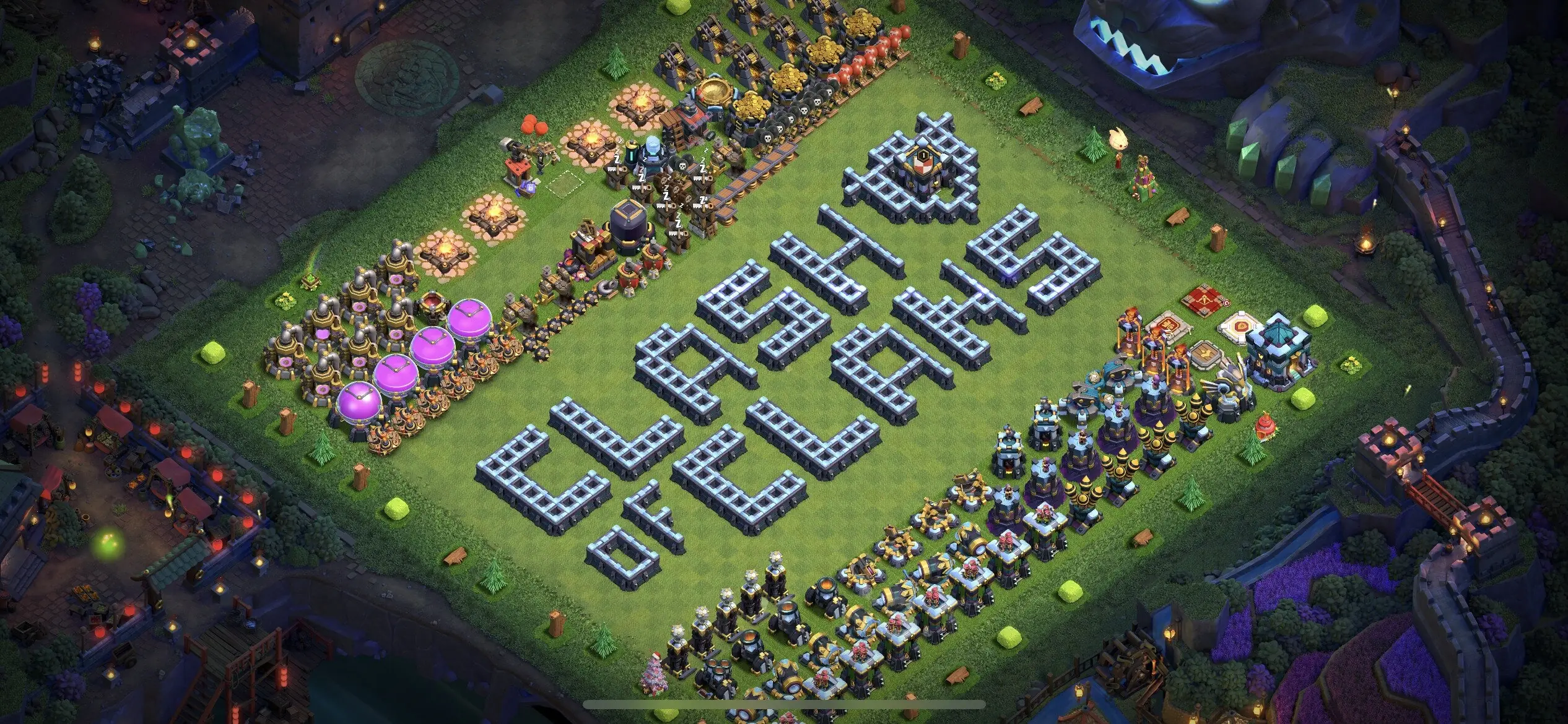 TH13 Troll Base - Top Town Hall 13 Troll/Funny Base with Link (#11) - Clash of Clans 2025​ TH13 Base