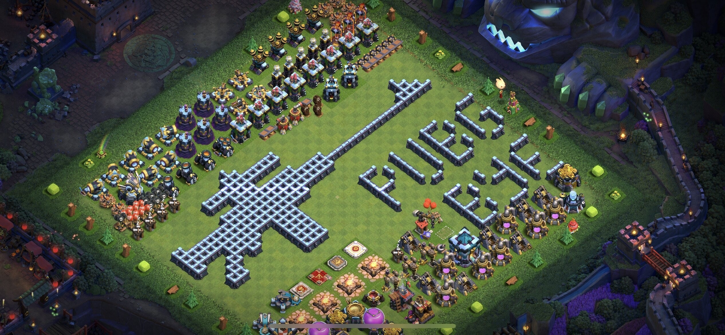 TH13 Troll Base - Top Town Hall 13 Troll/Funny Base with Link (#14) - Clash of Clans 2025​ TH13 Base