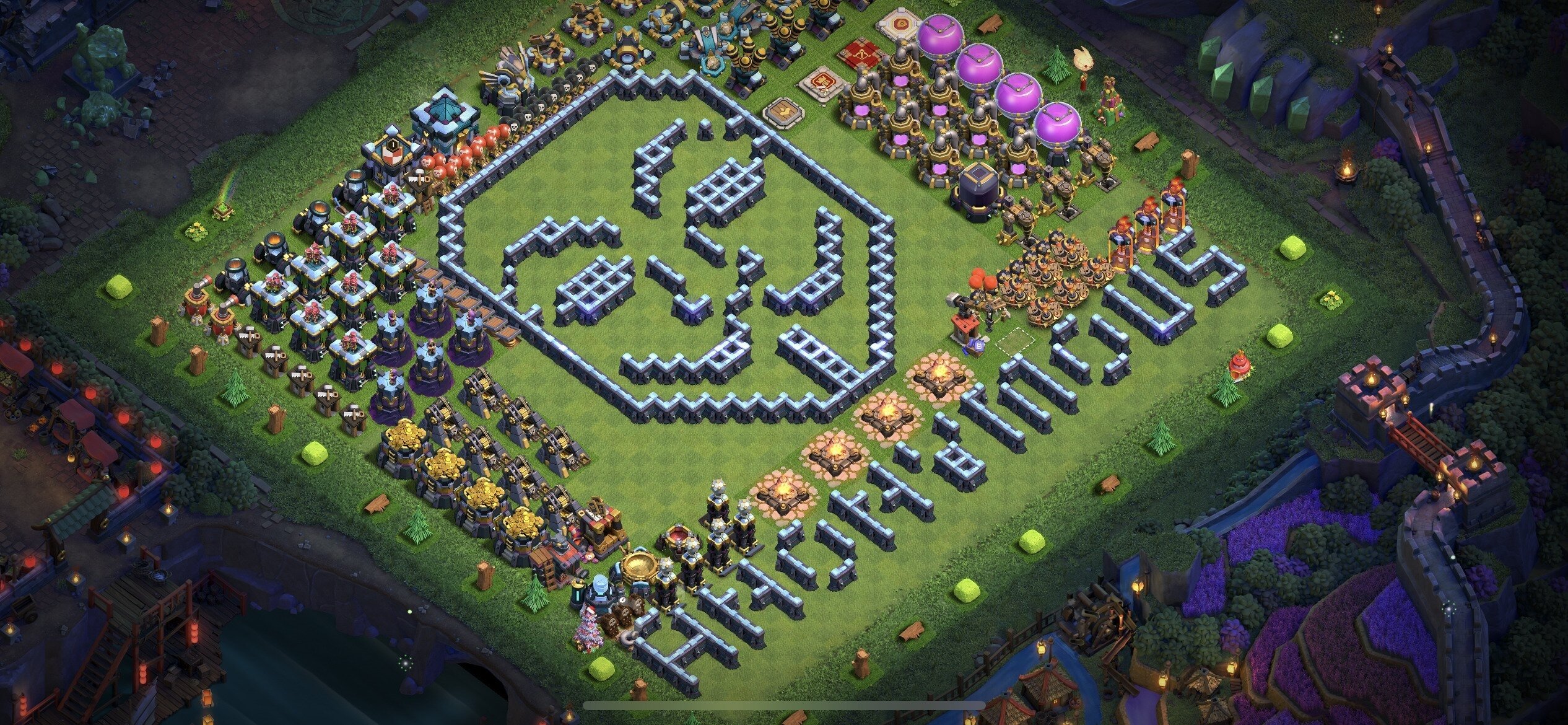 TH13 Troll Base - Top Town Hall 13 Troll/Funny Base with Link (#17) - Clash of Clans 2025​ TH13 Base
