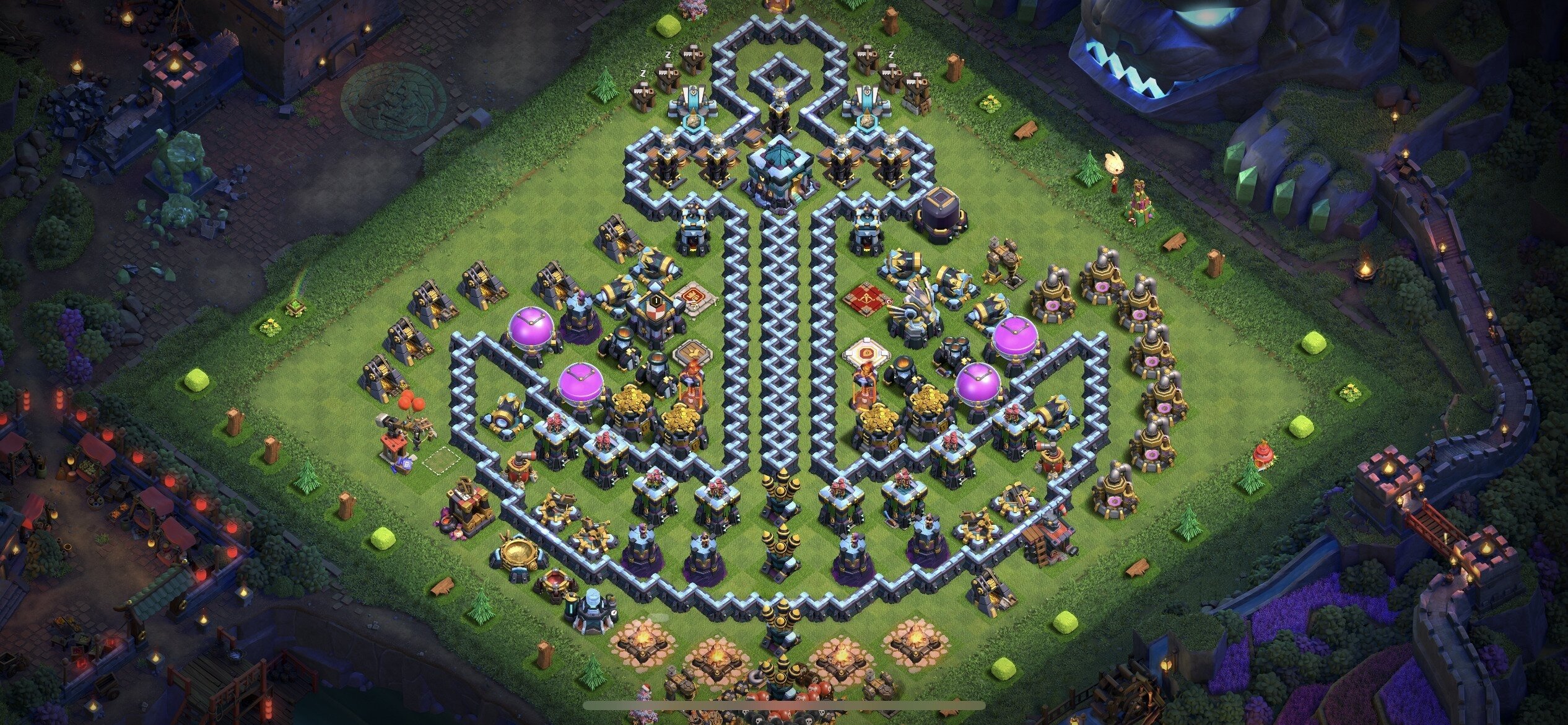 TH13 Troll Base - Top Town Hall 13 Troll/Funny Base with Link (#18) - Clash of Clans 2025​ TH13 Base