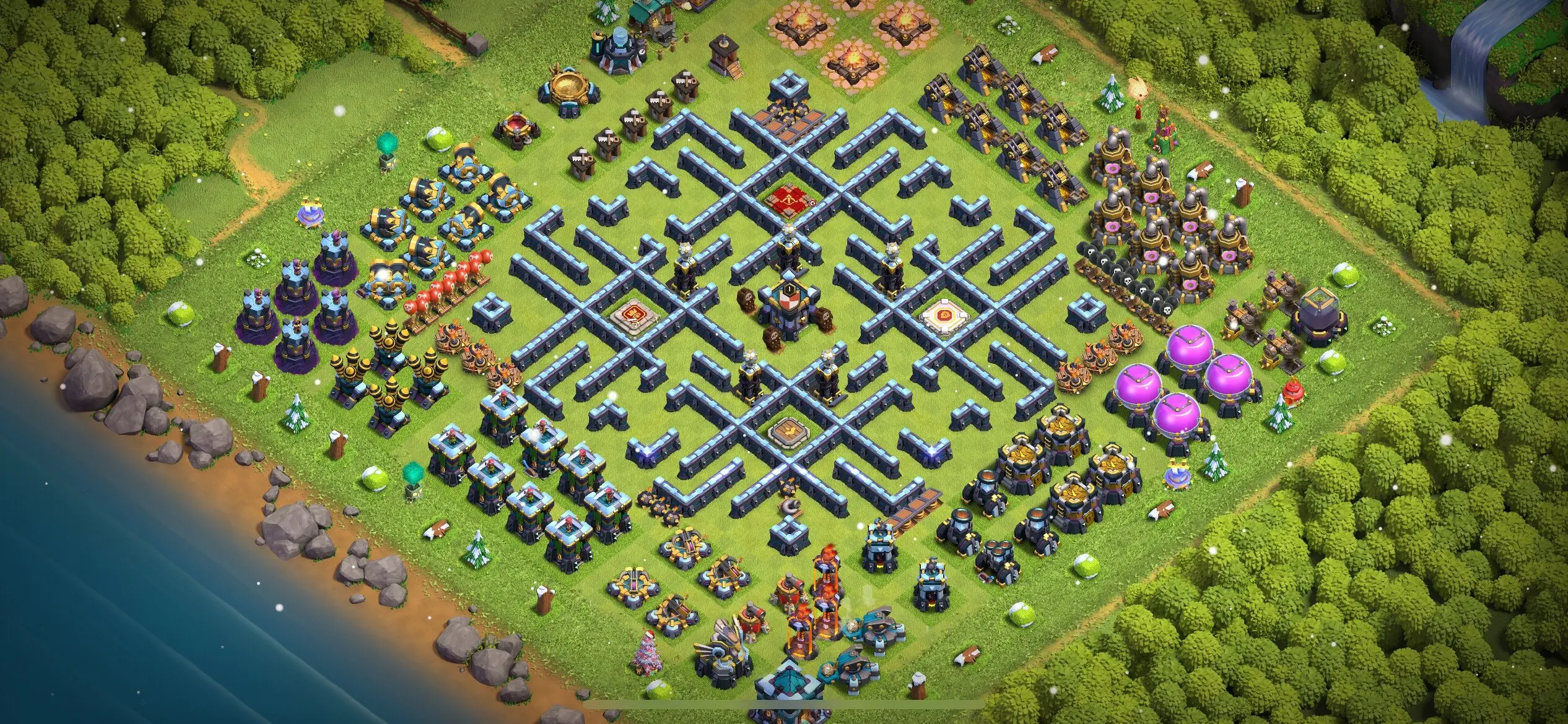 TH13 Troll Base - Top Town Hall 13 Troll/Funny Base with Link (#23) - Clash of Clans 2025​ TH13 Base