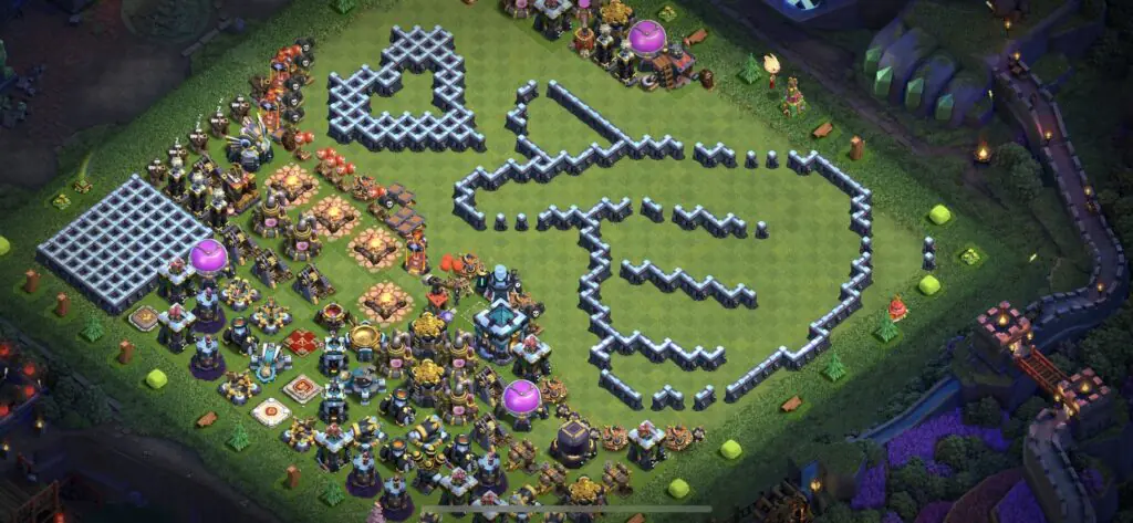 TH13 Troll Base - Top Town Hall 13 Troll/Funny Base with Link (#7) - Clash of Clans 2025​ TH13 Base