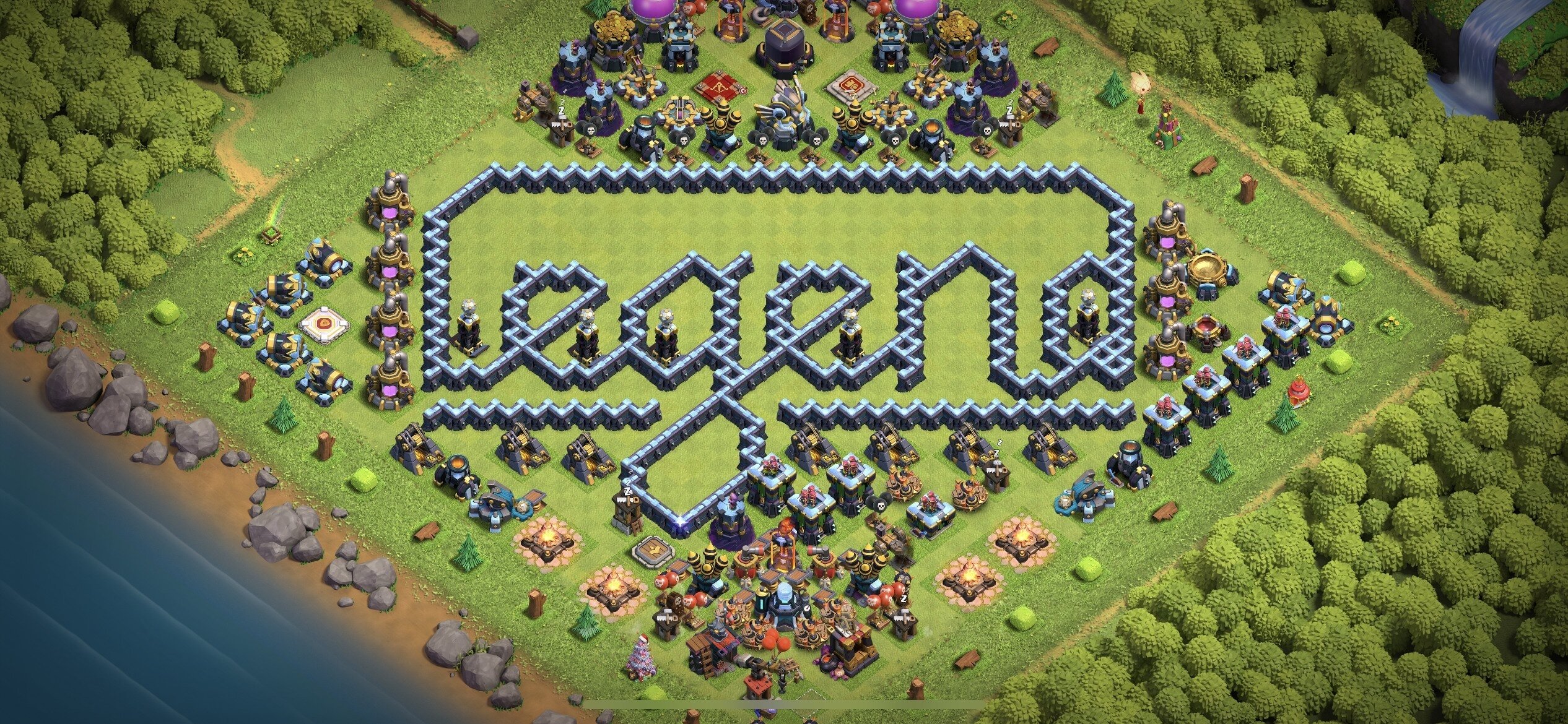 TH13 Troll Base - Top Town Hall 13 Troll/Funny Base with Link (#8) - Clash of Clans 2025​ TH13 Base