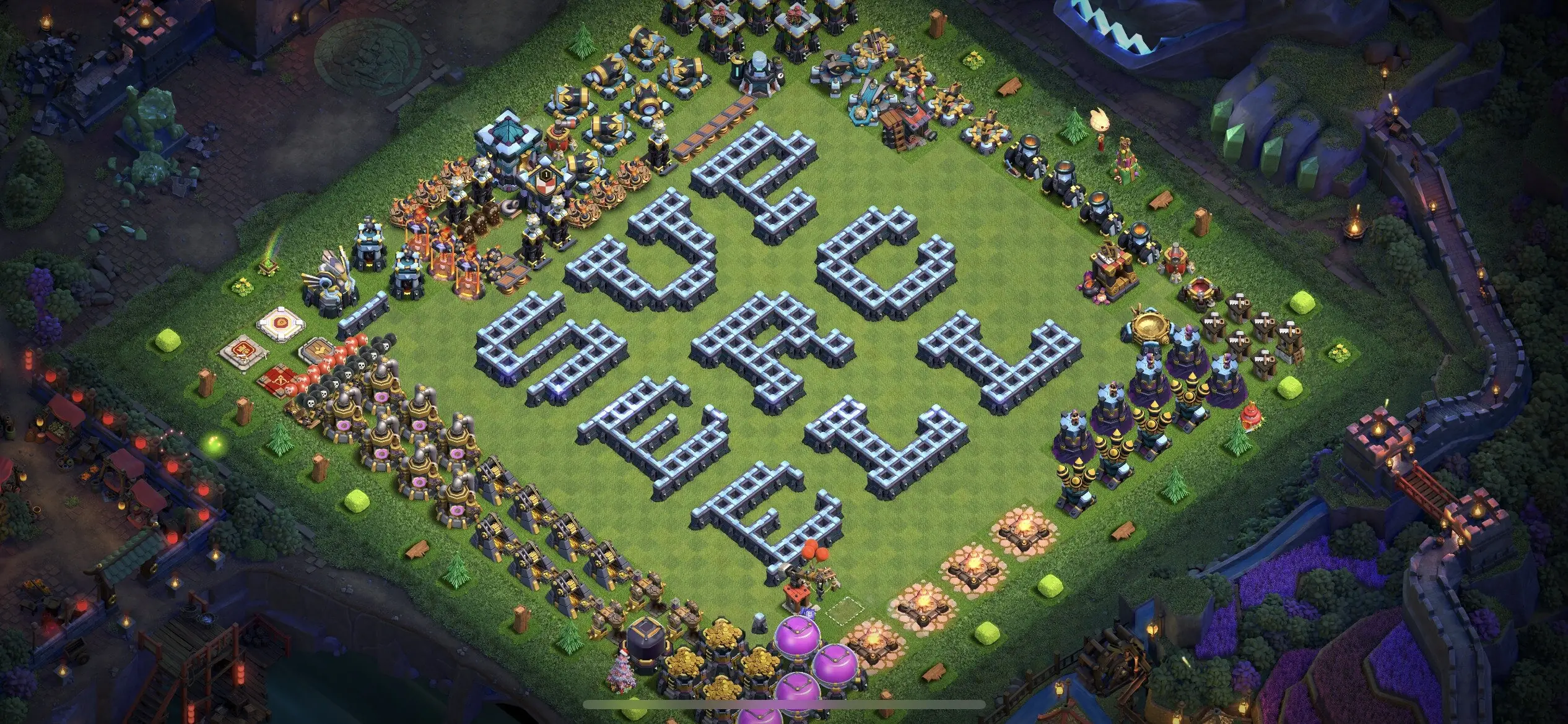 TH13 Troll Base - Top Town Hall 13 Troll/Funny Base with Link (#9) - Clash of Clans 2025​ TH13 Base