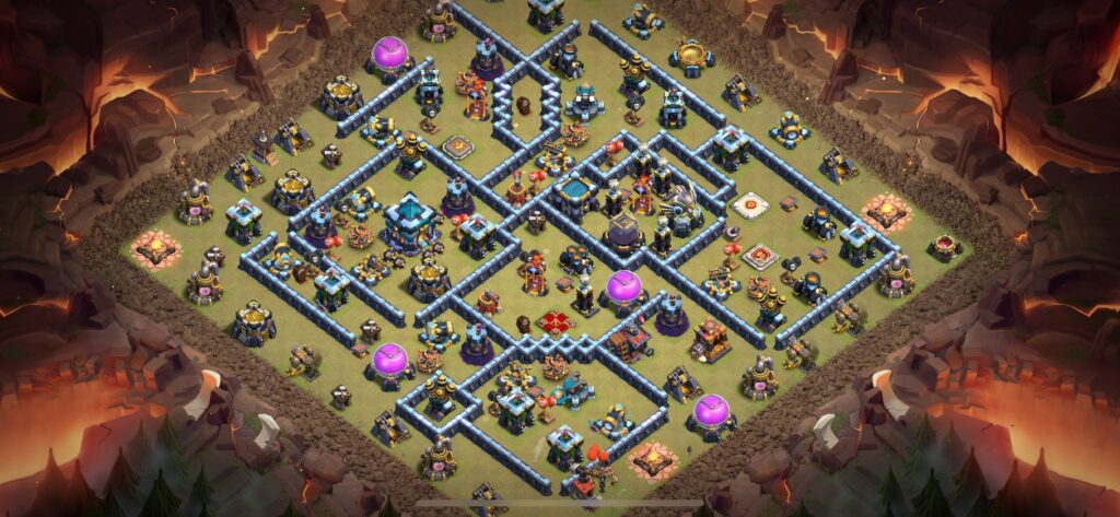 TH13 War Base - Top Town Hall 13 War Base with Link (#1) - Clash of Clans 2025​ TH13 Base