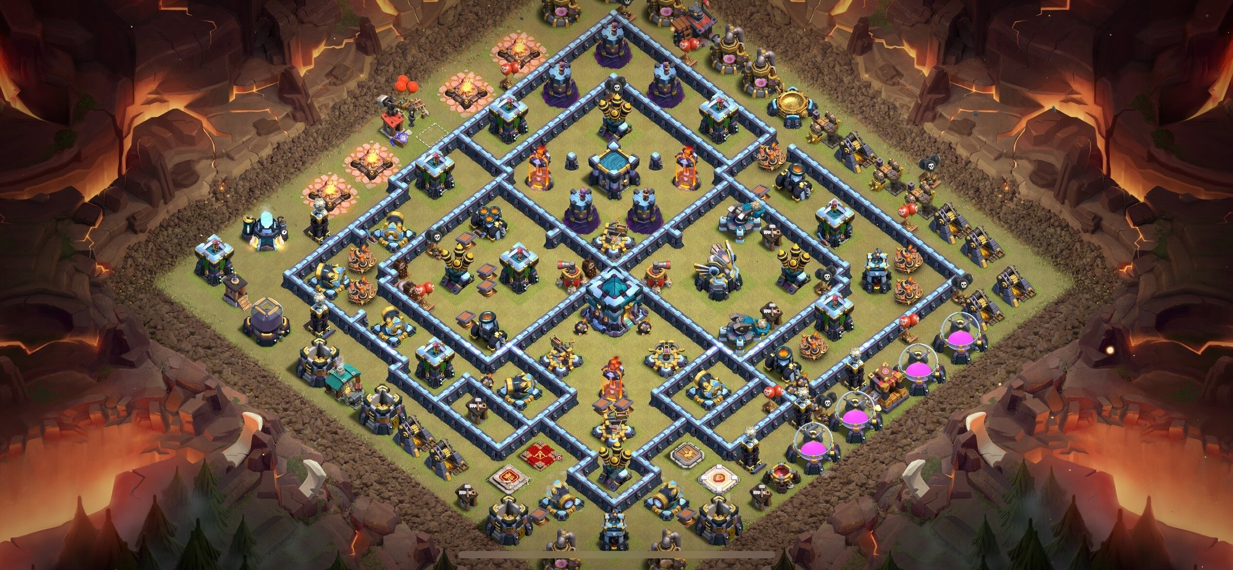 TH13 War Base - Top Town Hall 13 War Base with Link (#13) - Clash of Clans 2025​ TH13 Base