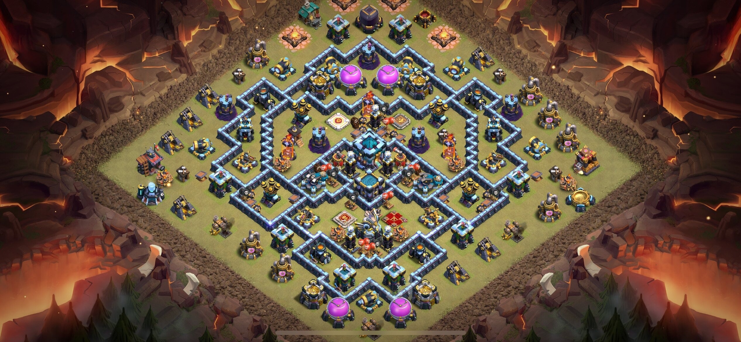 TH13 War Base - Top Town Hall 13 War Base with Link (#15) - Clash of Clans 2025​ TH13 Base