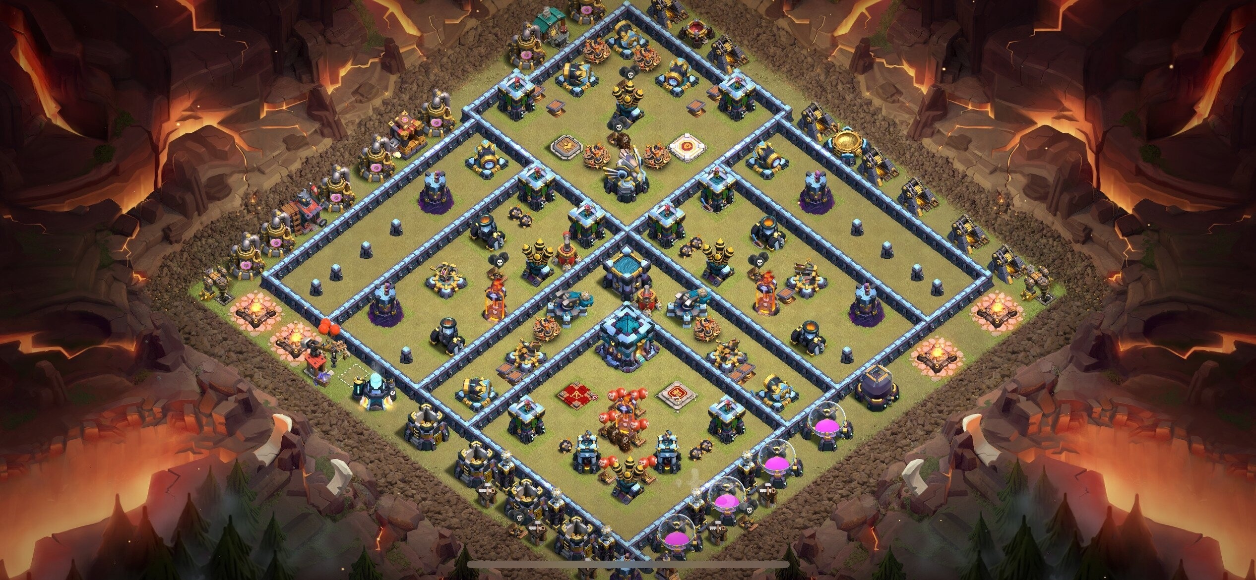 TH13 War Base - Top Town Hall 13 War Base with Link (#16) - Clash of Clans 2025​ TH13 Base