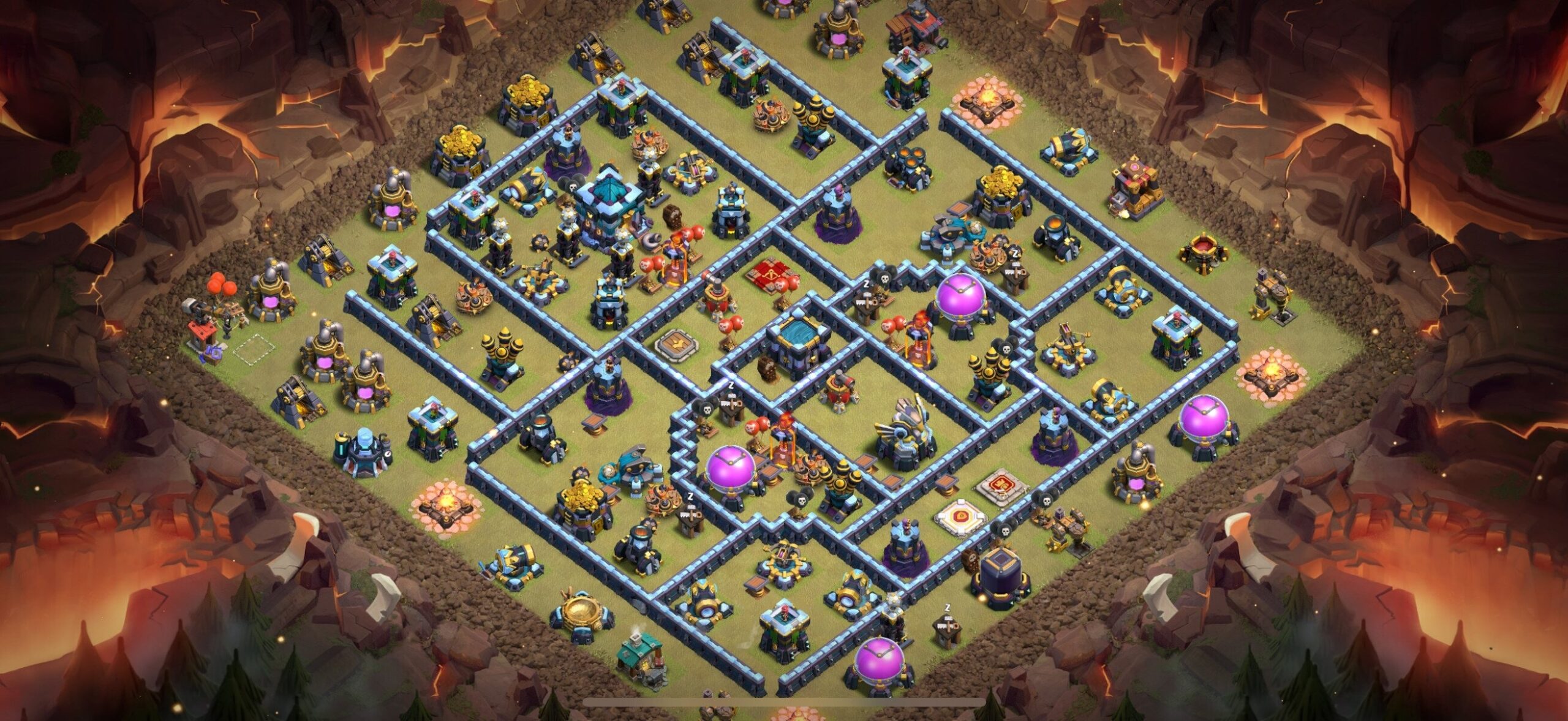 TH13 War Base - Top Town Hall 13 War Base with Link (#17) - Clash of Clans 2025​ TH13 Base