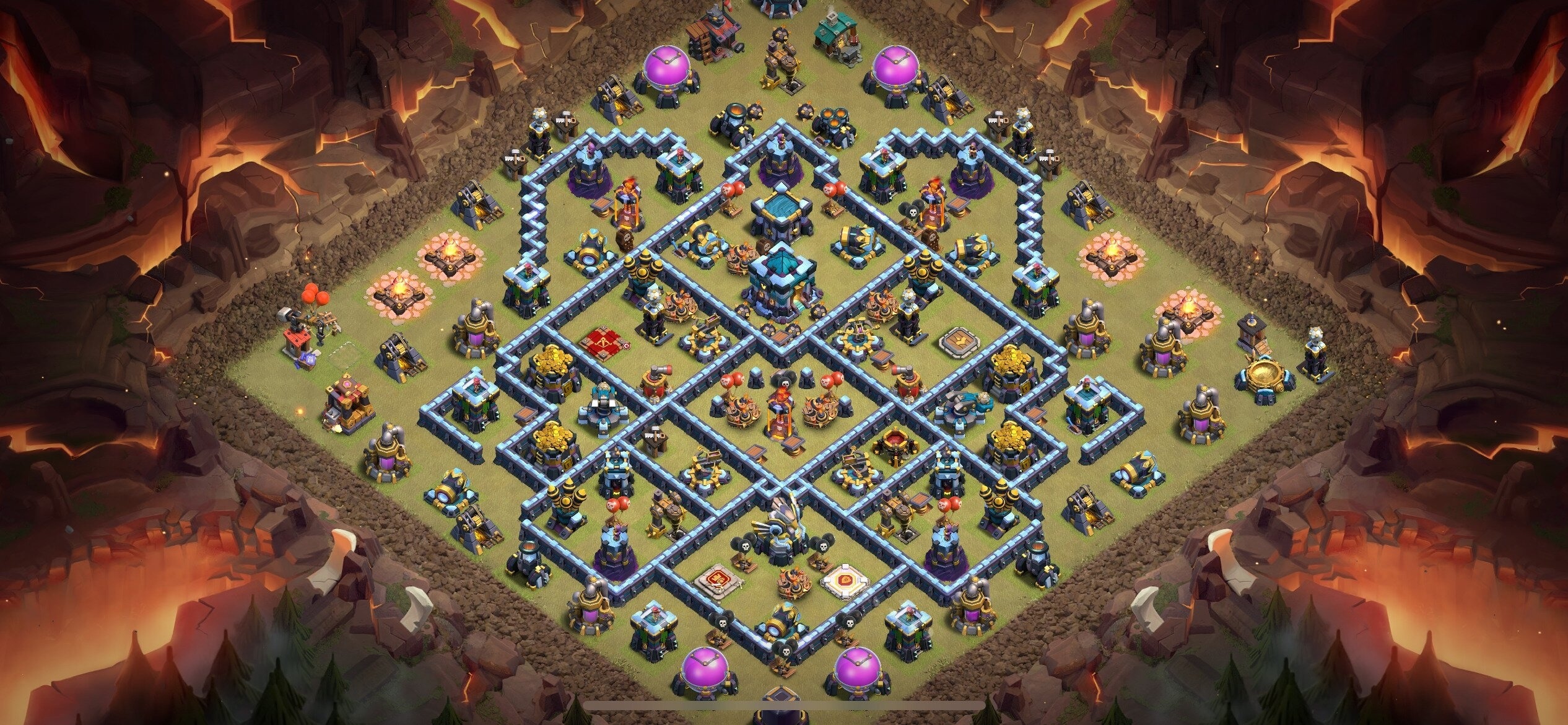 TH13 War Base - Top Town Hall 13 War Base with Link (#18) - Clash of Clans 2025​ TH13 Base