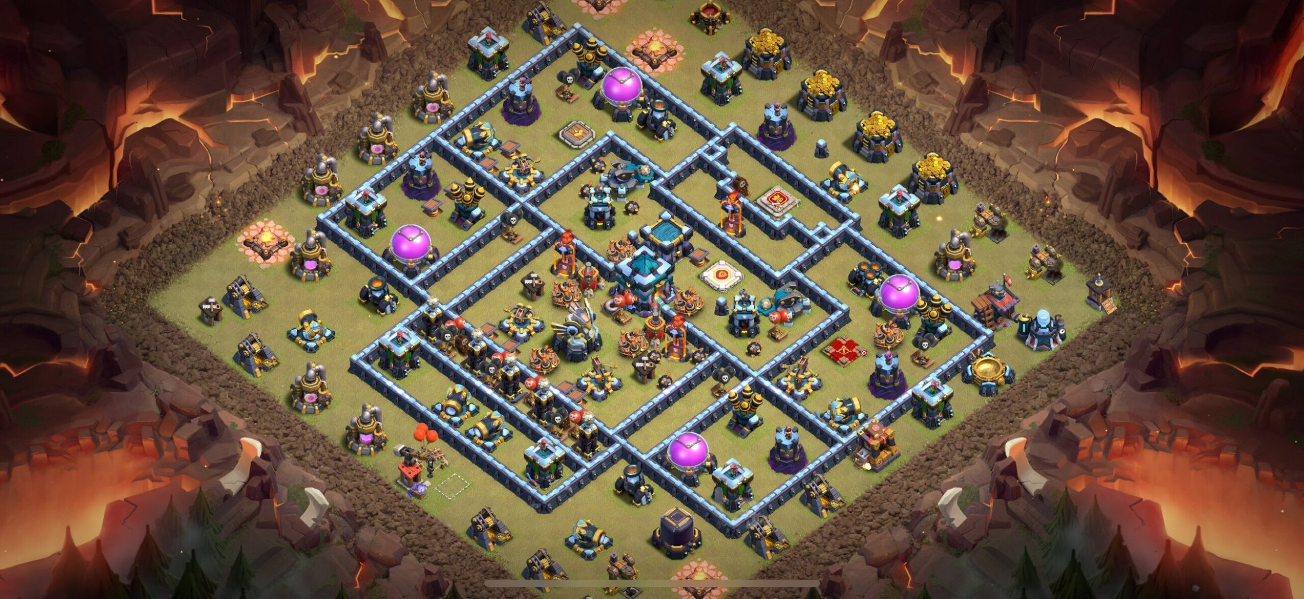 TH13 War Base - Top Town Hall 13 War Base with Link (#19) - Clash of Clans 2025​ TH13 Base