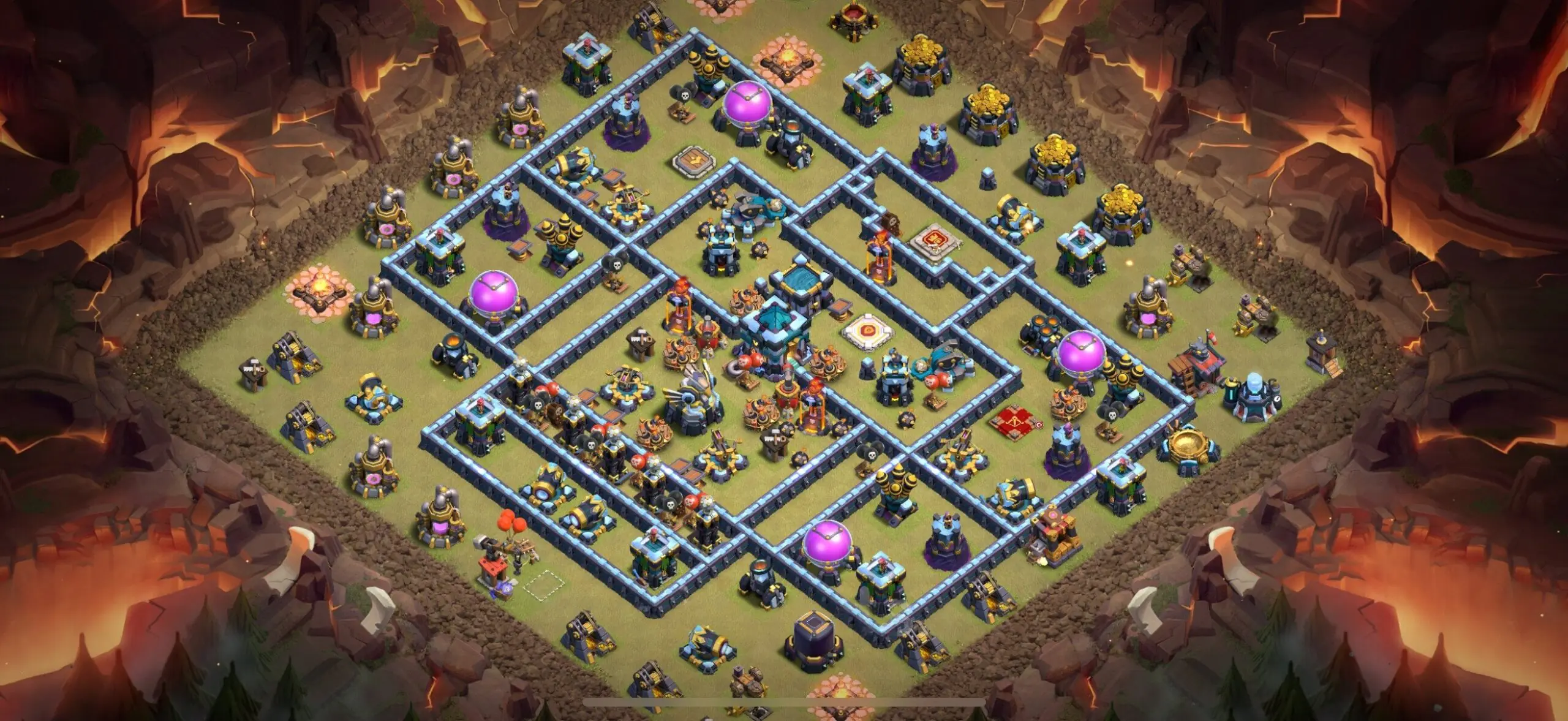 TH13 War Base - Top Town Hall 13 War Base with Link (#19) - Clash of Clans 2025​ TH13 Base