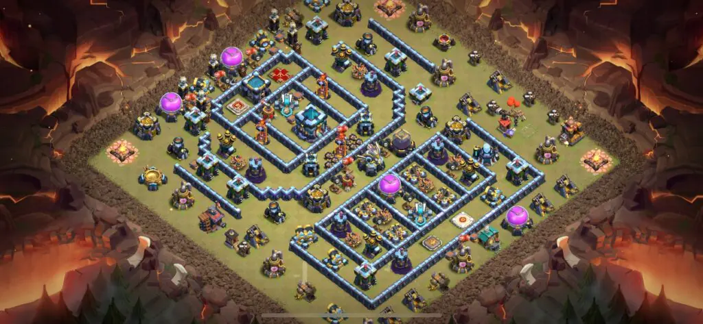 TH13 War Base - Top Town Hall 13 War Base with Link (#2) - Clash of Clans 2025​ TH13 Base