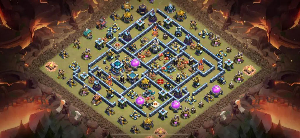 TH13 War Base - Top Town Hall 13 War Base with Link (#20) - Clash of Clans 2025​ TH13 Base