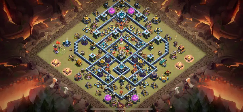 TH13 War Base - Top Town Hall 13 War Base with Link (#23) - Clash of Clans 2025​ TH13 Base
