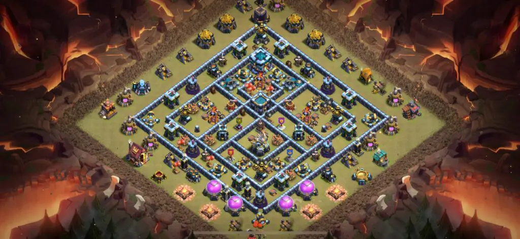 TH13 War Base - Top Town Hall 13 War Base with Link (#25) - Clash of Clans 2025​ TH13 Base
