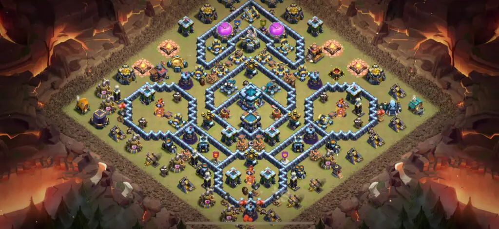 TH13 War Base - Top Town Hall 13 War Base with Link (#26) - Clash of Clans 2025​ TH13 Base