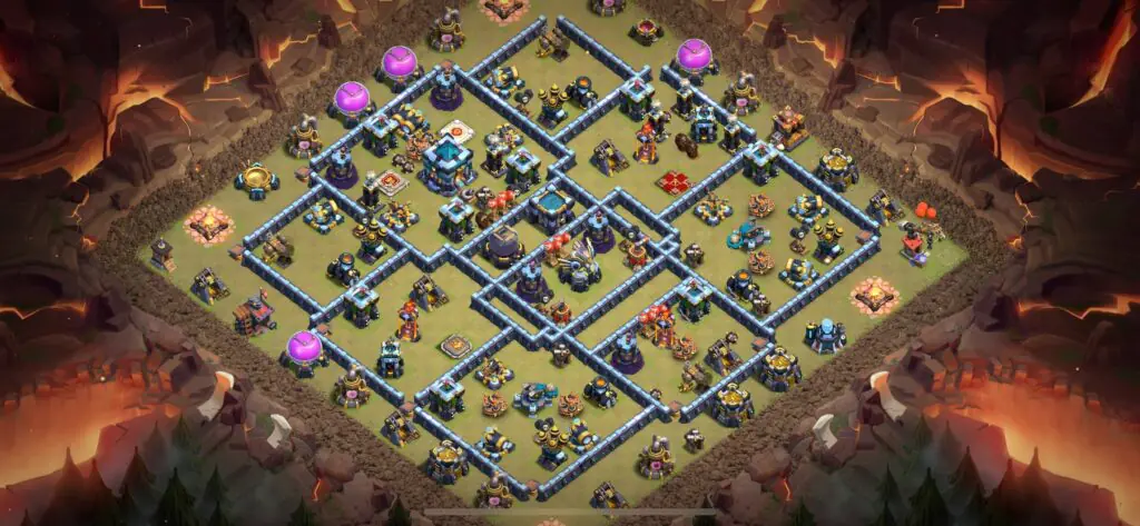 TH13 War Base - Top Town Hall 13 War Base with Link (#4) - Clash of Clans 2025​ TH13 Base