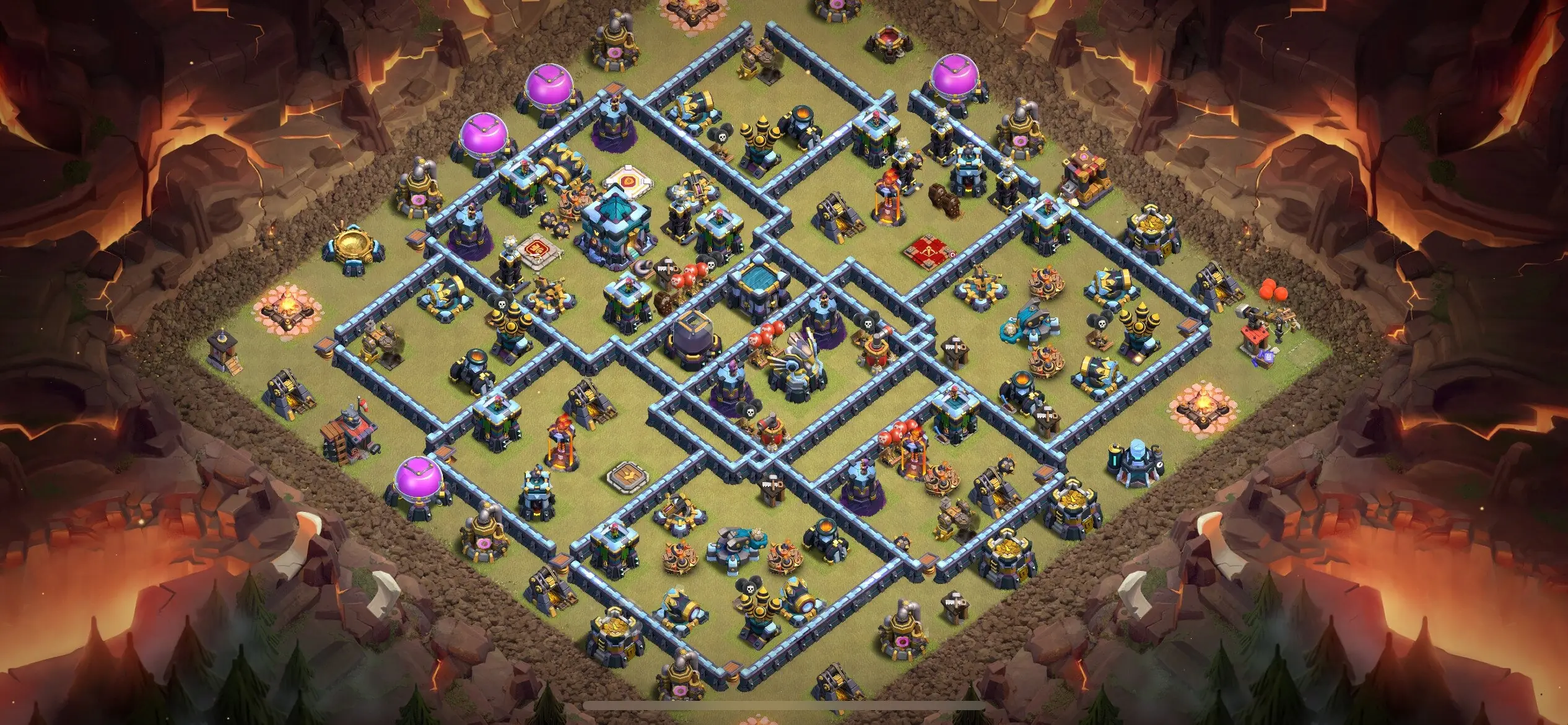 TH13 War Base - Top Town Hall 13 War Base with Link (#4) - Clash of Clans 2025​ TH13 Base