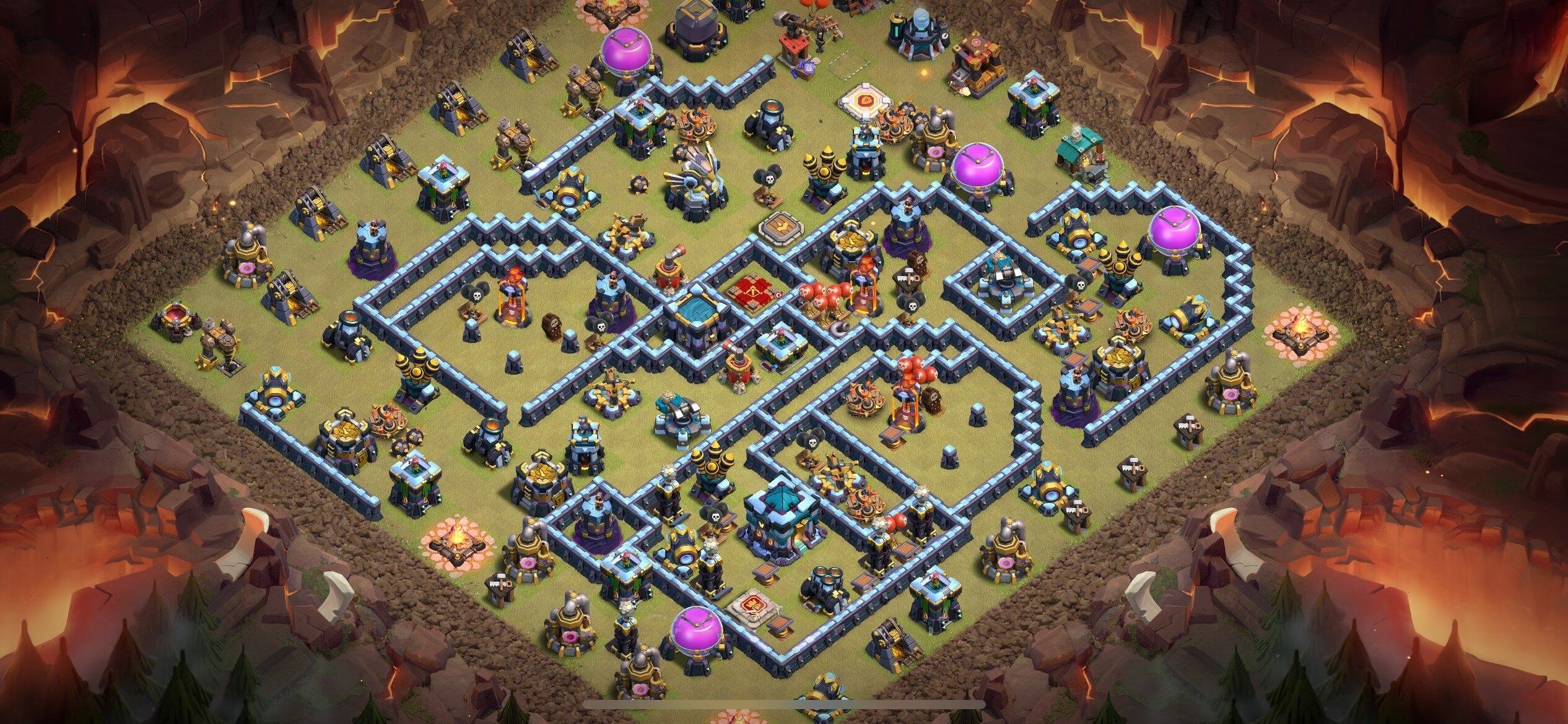 TH13 War Base - Top Town Hall 13 War Base with Link (#5) - Clash of Clans 2025​ TH13 Base