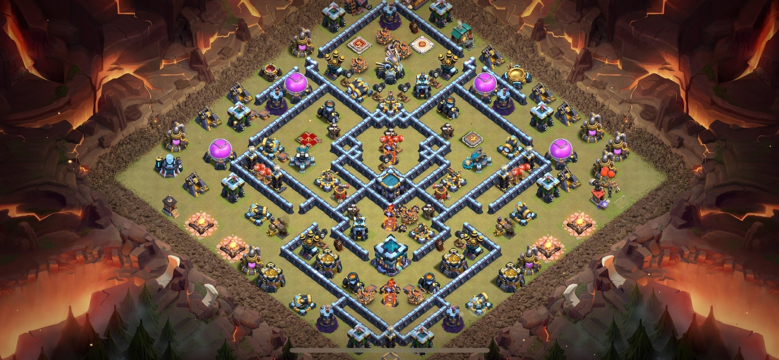 TH13 War Base - Top Town Hall 13 War Base with Link (#6) - Clash of Clans 2025​ TH13 Base