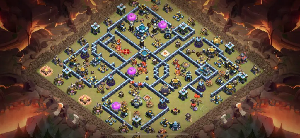 TH13 War Base - Top Town Hall 13 War Base with Link (#7) - Clash of Clans 2025​ TH13 Base