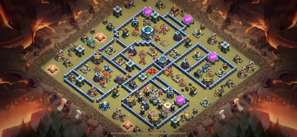 TH13 War Base - Top Town Hall 13 War Base with Link (#9) - Clash of Clans 2025​ TH13 Base