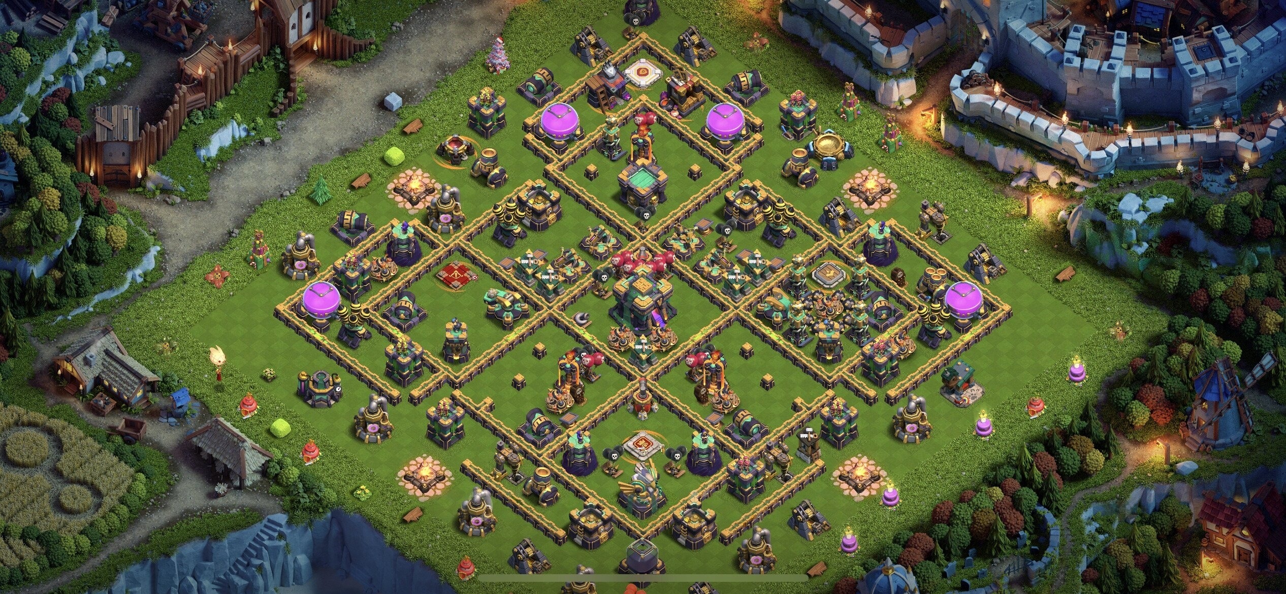 TH14 Defense Base - Top Town Hall 14 Defense Base with Link (#1) - Clash of Clans 2025​ TH14 Base