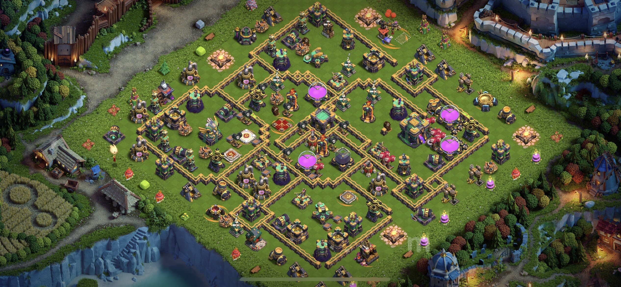 TH14 Defense Base - Top Town Hall 14 Defense Base with Link (#10) - Clash of Clans 2025​ TH14 Base
