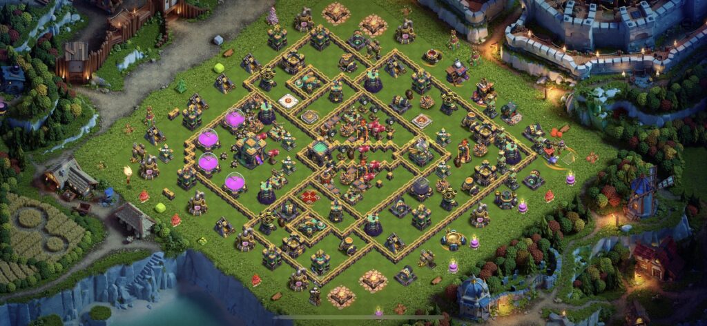 TH14 Defense Base - Top Town Hall 14 Defense Base with Link (#13) - Clash of Clans 2025​ TH14 Base