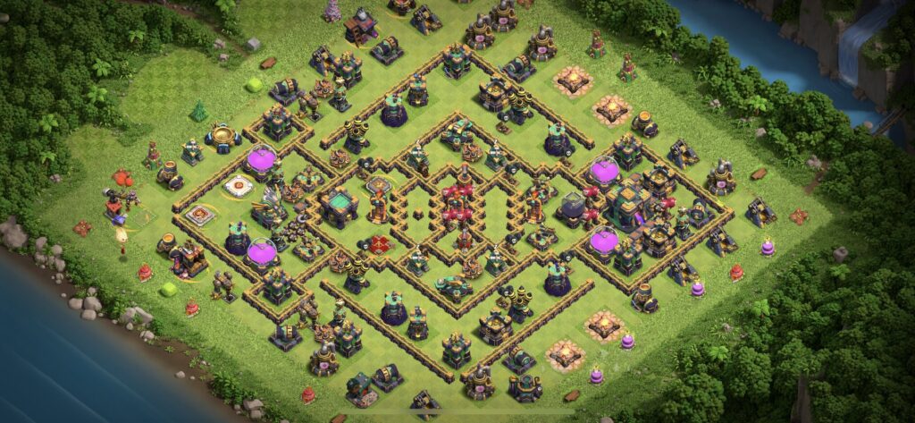 TH14 Defense Base - Top Town Hall 14 Defense Base with Link (#15) - Clash of Clans 2025​ TH14 Base