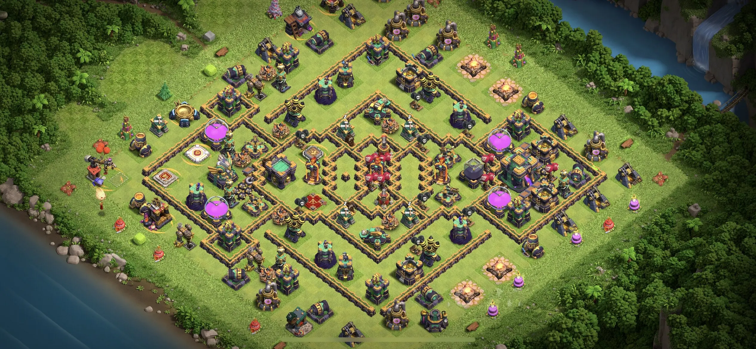 TH14 Defense Base - Top Town Hall 14 Defense Base with Link (#15) - Clash of Clans 2025​ TH14 Base