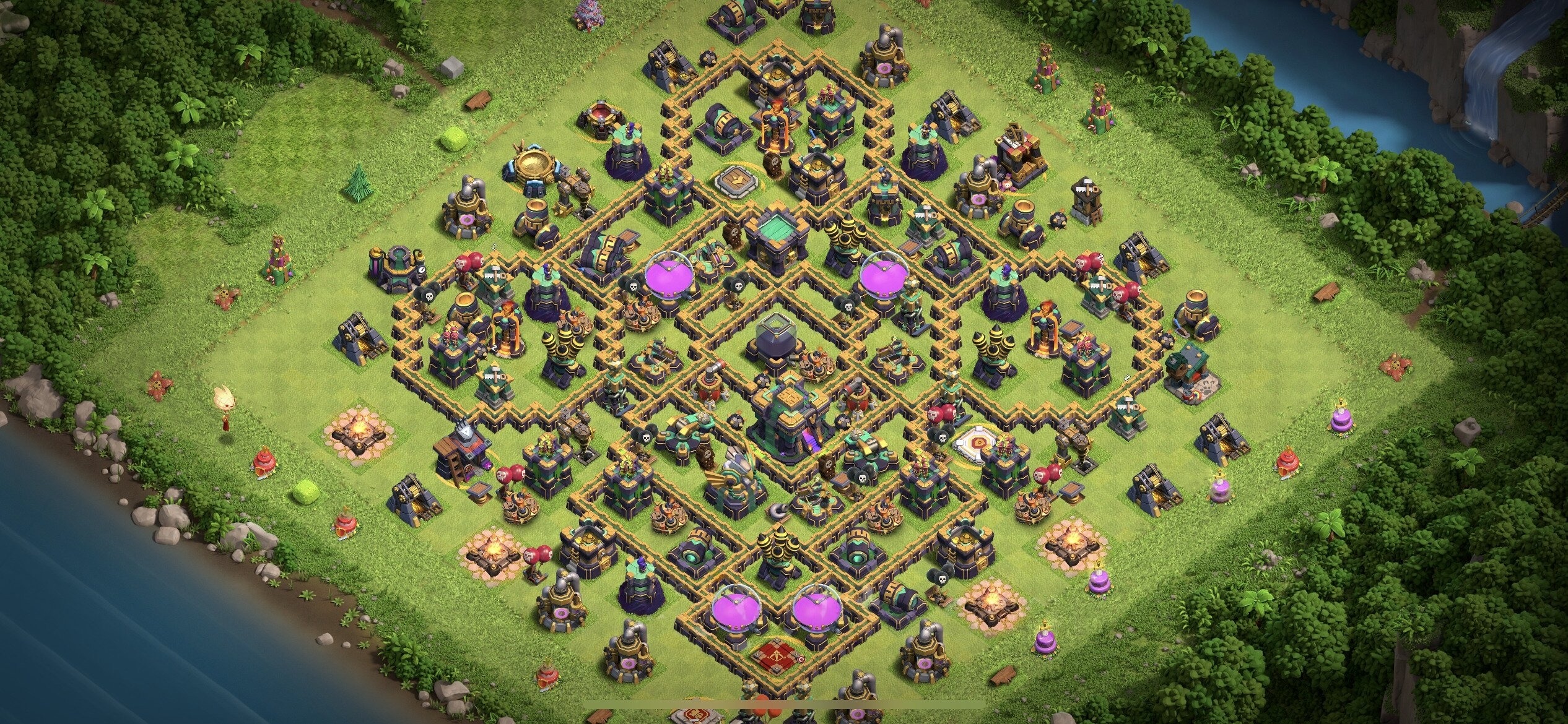TH14 Defense Base - Top Town Hall 14 Defense Base with Link (#17) - Clash of Clans 2025​ TH14 Base