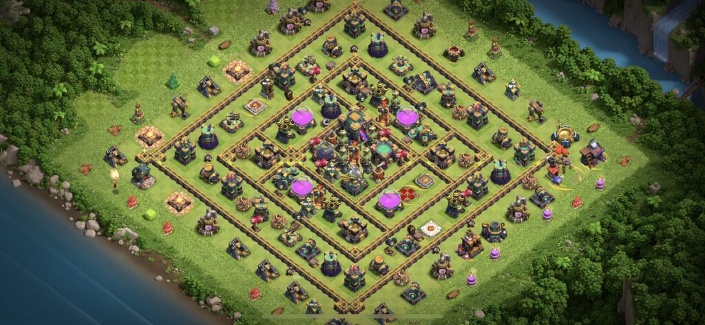 TH14 Defense Base - Top Town Hall 14 Defense Base with Link (#19) - Clash of Clans 2025​ TH14 Base