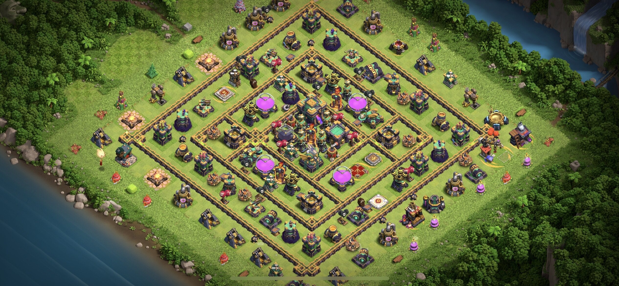 TH14 Defense Base - Top Town Hall 14 Defense Base with Link (#19) - Clash of Clans 2025​ TH14 Base