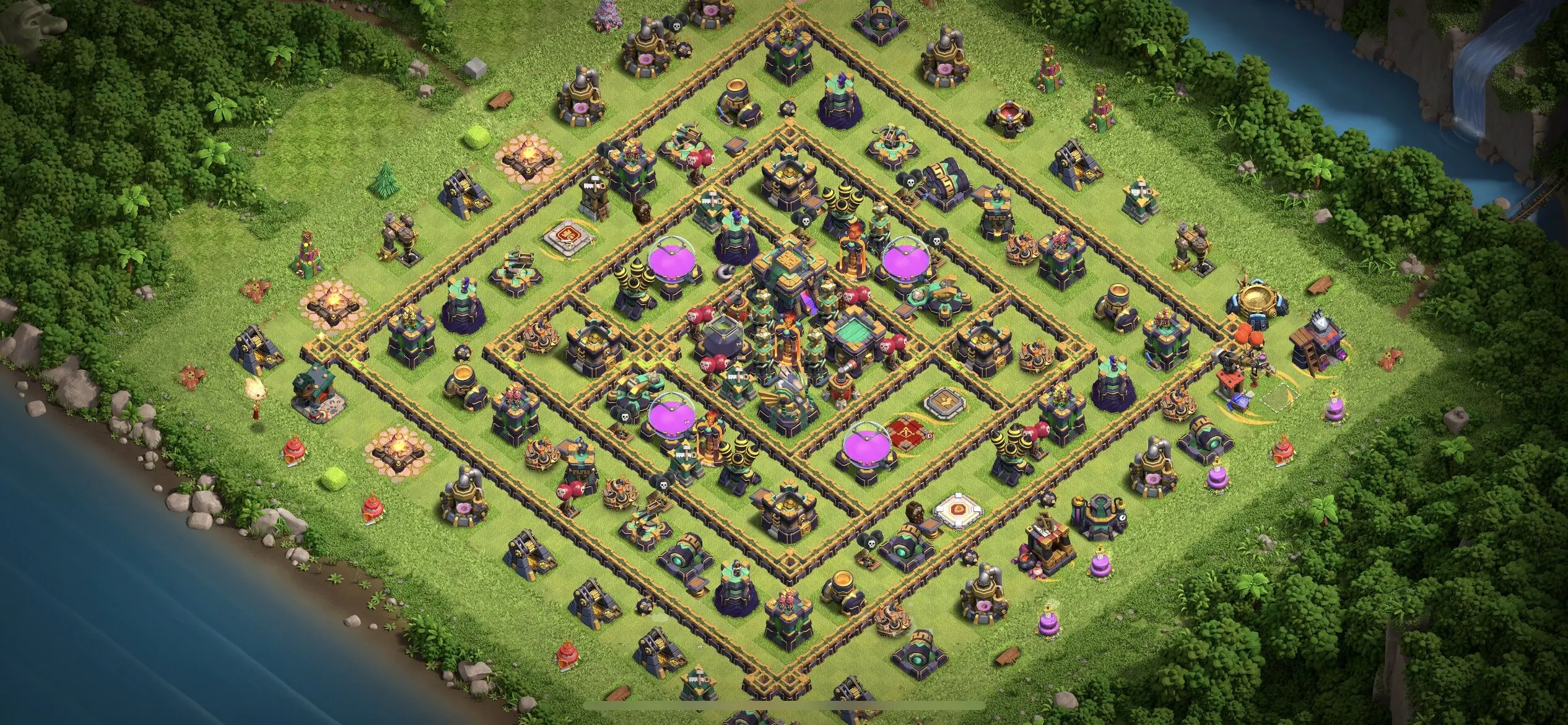 TH14 Defense Base - Top Town Hall 14 Defense Base with Link (#19) - Clash of Clans 2025​ TH14 Base
