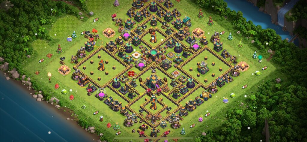TH14 Defense Base - Top Town Hall 14 Defense Base with Link (#2) - Clash of Clans 2025​ TH14 Base