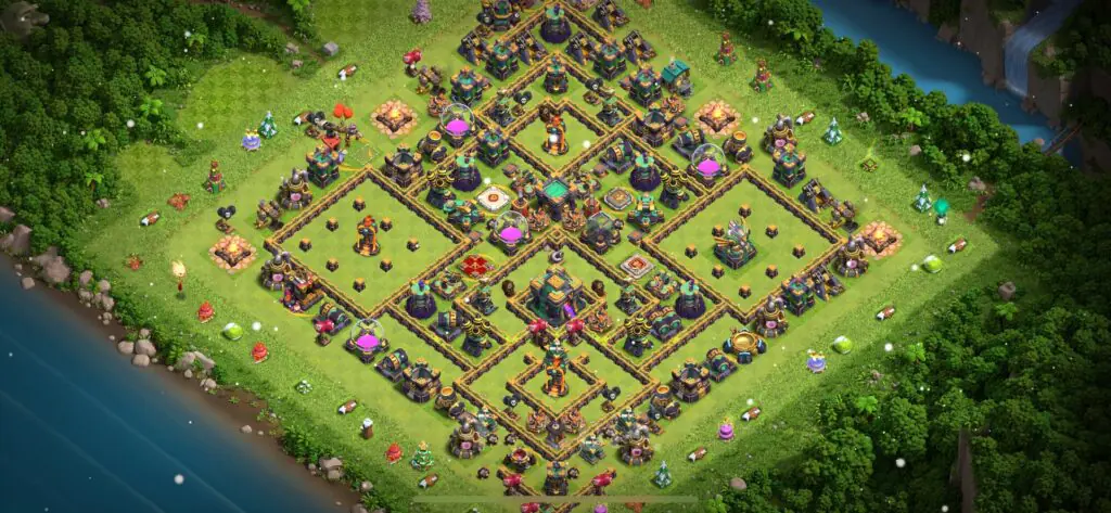 TH14 Defense Base - Top Town Hall 14 Defense Base with Link (#2) - Clash of Clans 2025​ TH14 Base