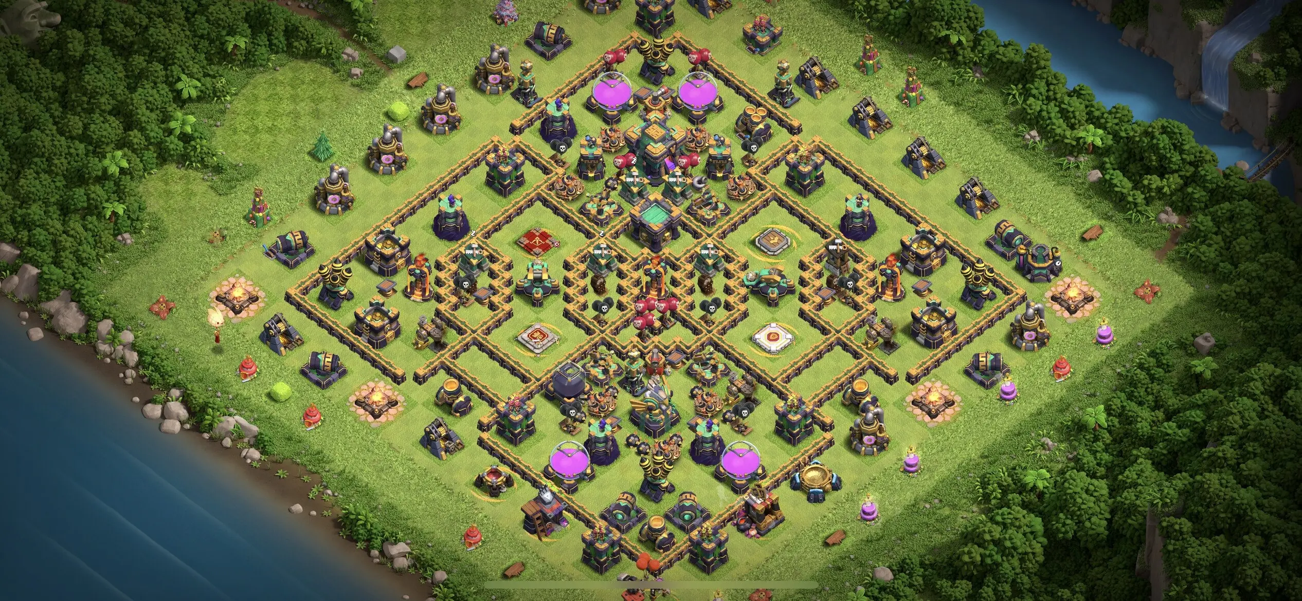 TH14 Defense Base - Top Town Hall 14 Defense Base with Link (#20) - Clash of Clans 2025​ TH14 Base