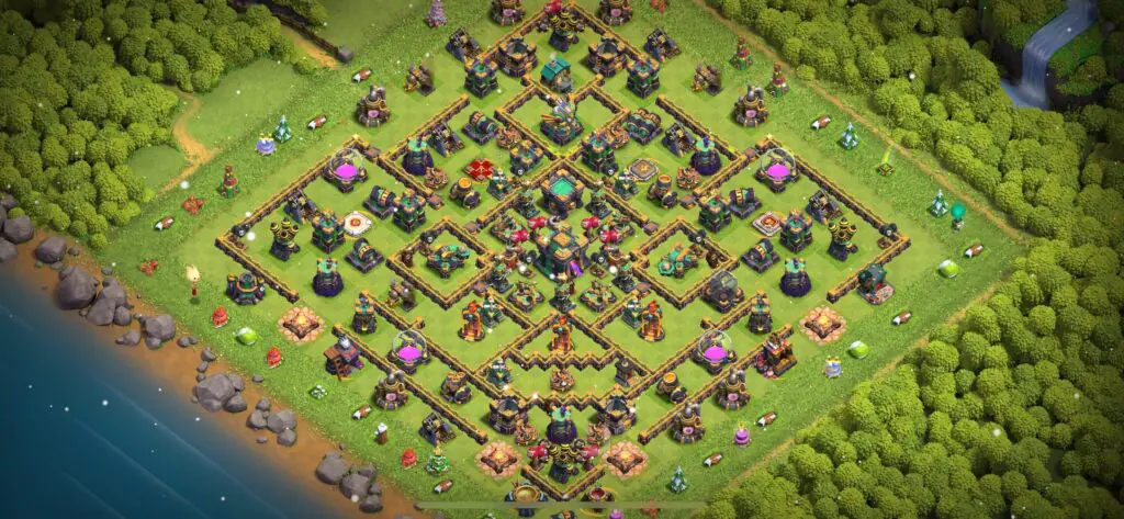 TH14 Defense Base - Top Town Hall 14 Defense Base with Link (#22) - Clash of Clans 2025​ TH14 Base
