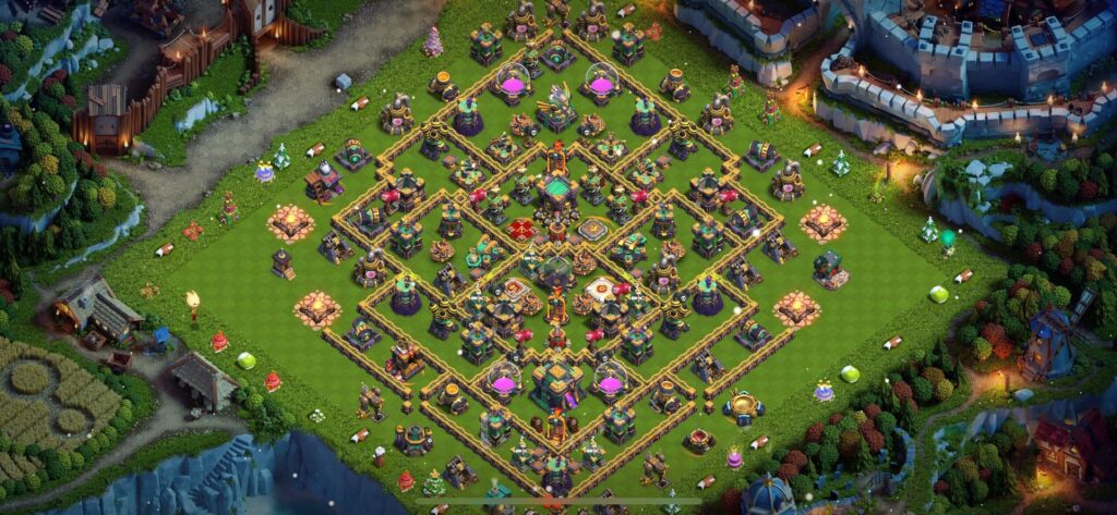 TH14 Defense Base - Top Town Hall 14 Defense Base with Link (#23) - Clash of Clans 2025​ TH14 Base