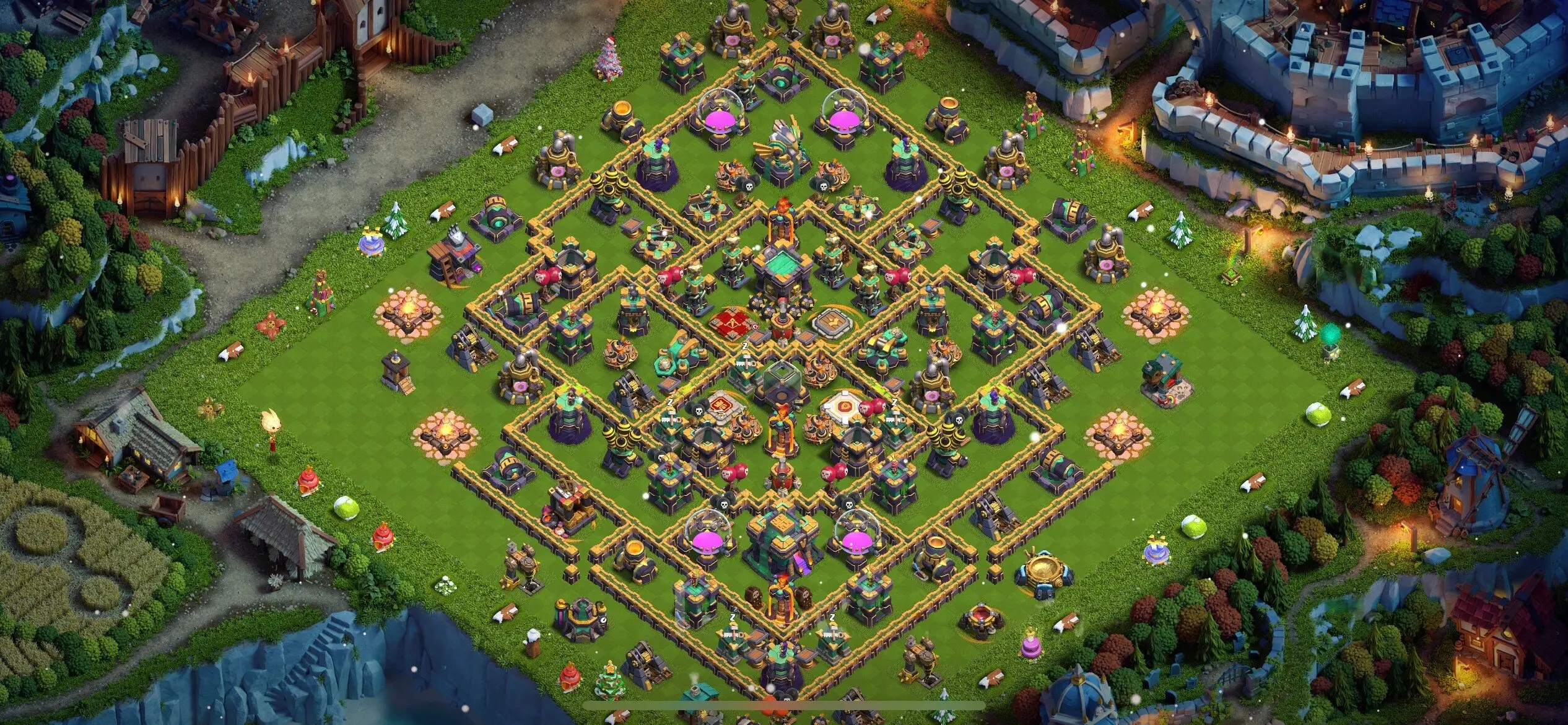 TH14 Defense Base - Top Town Hall 14 Defense Base with Link (#23) - Clash of Clans 2025​ TH14 Base