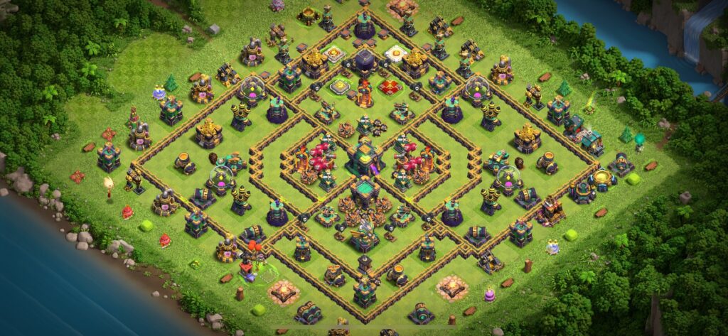 TH14 Defense Base - Top Town Hall 14 Defense Base with Link (#25) - Clash of Clans 2025​ TH14 Base