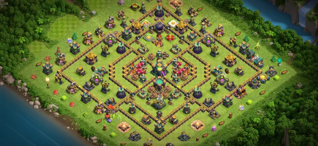 TH14 Defense Base - Top Town Hall 14 Defense Base with Link (#25) - Clash of Clans 2025​ TH14 Base