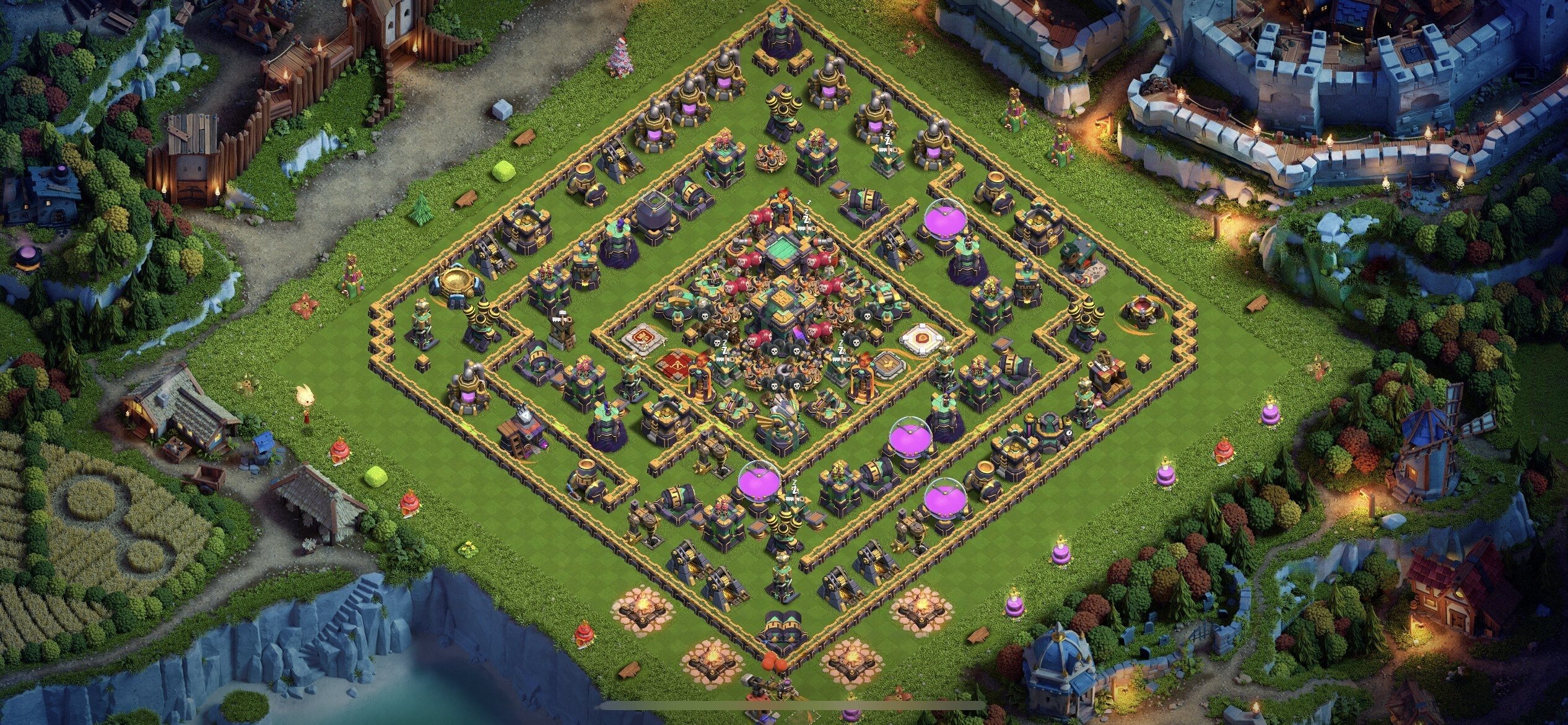 TH14 Defense Base - Top Town Hall 14 Defense Base with Link (#3) - Clash of Clans 2025​ TH14 Base