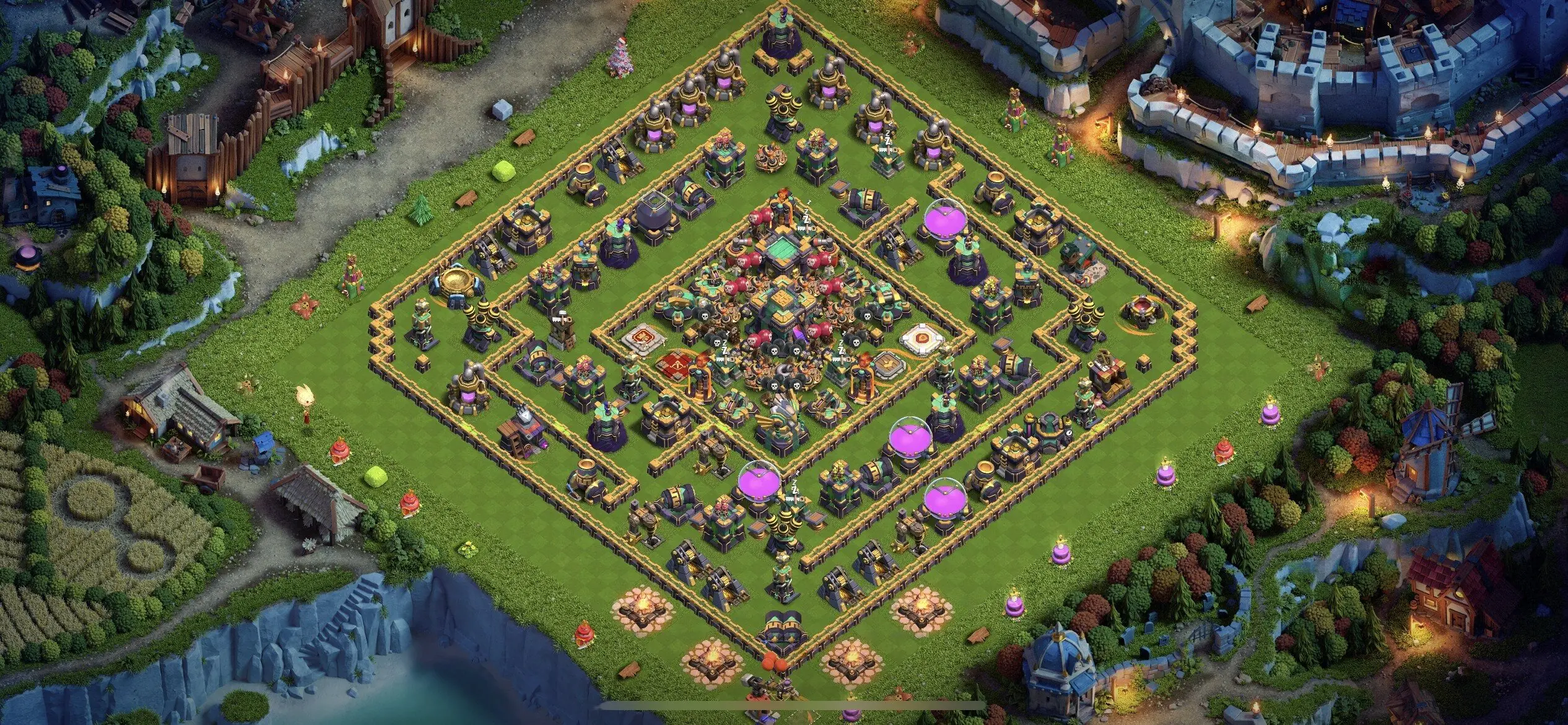 TH14 Defense Base - Top Town Hall 14 Defense Base with Link (#3) - Clash of Clans 2025​ TH14 Base