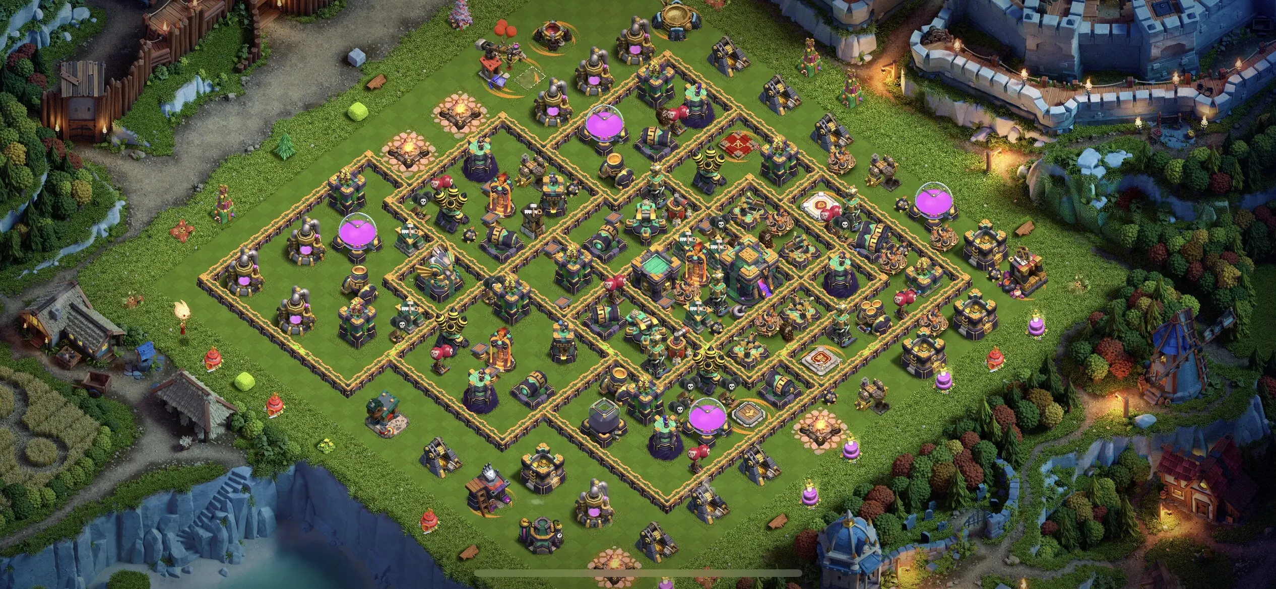 TH14 Defense Base - Top Town Hall 14 Defense Base with Link (#5) - Clash of Clans 2025​ TH14 Base