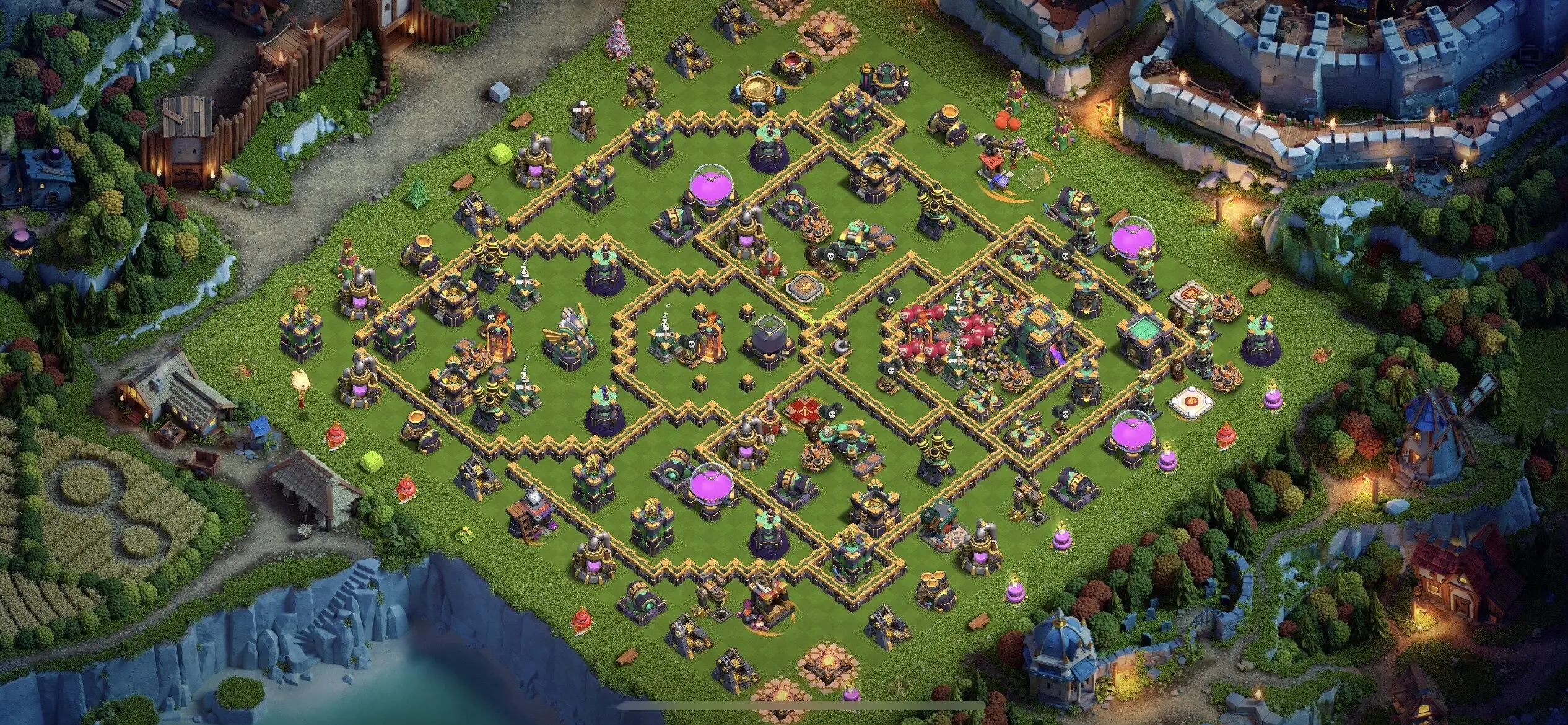 TH14 Defense Base - Top Town Hall 14 Defense Base with Link (#6) - Clash of Clans 2025​ TH14 Base