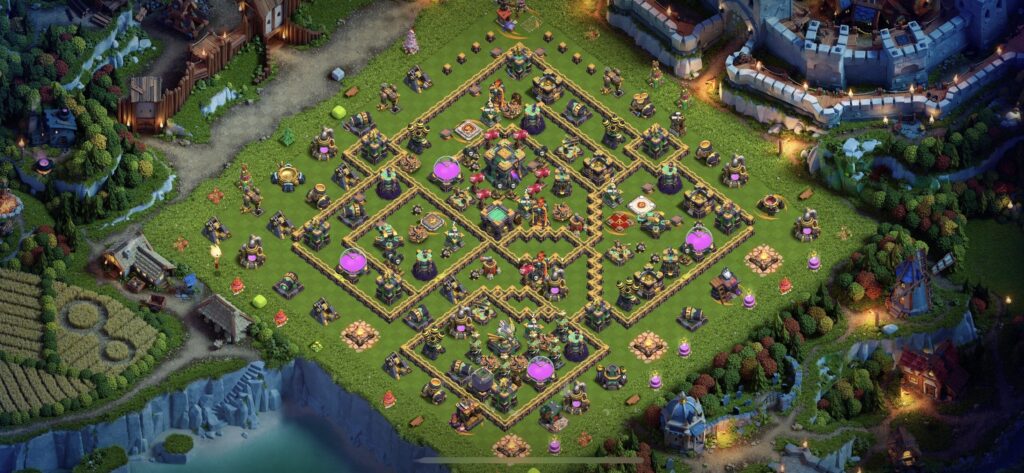 TH14 Defense Base - Top Town Hall 14 Defense Base with Link (#8) - Clash of Clans 2025​ TH14 Base