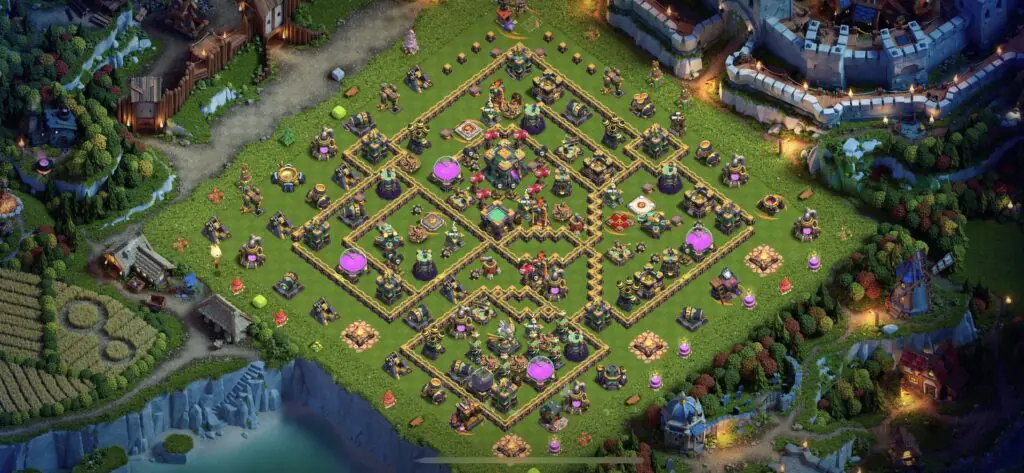 TH14 Defense Base - Top Town Hall 14 Defense Base with Link (#8) - Clash of Clans 2025​ TH14 Base